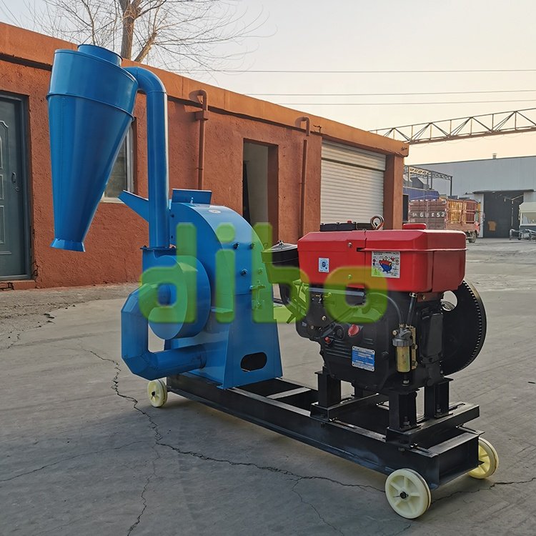 Feed Processing Machine poultry animal feed machine grass chopper diesel/electric/gasoline pulverizer Silage chaff cutter