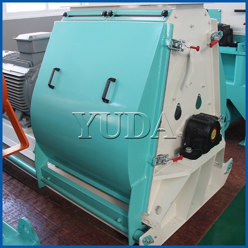 YUDA Crusher Machine for Animal Feeding Wheat/Bean/Corn Grinding Machine Feed Processing Machines Hammer Mill