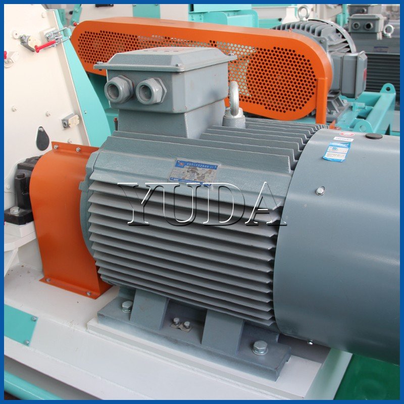 YUDA Crusher Machine for Animal Feeding Wheat/Bean/Corn Grinding Machine Feed Processing Machines Hammer Mill