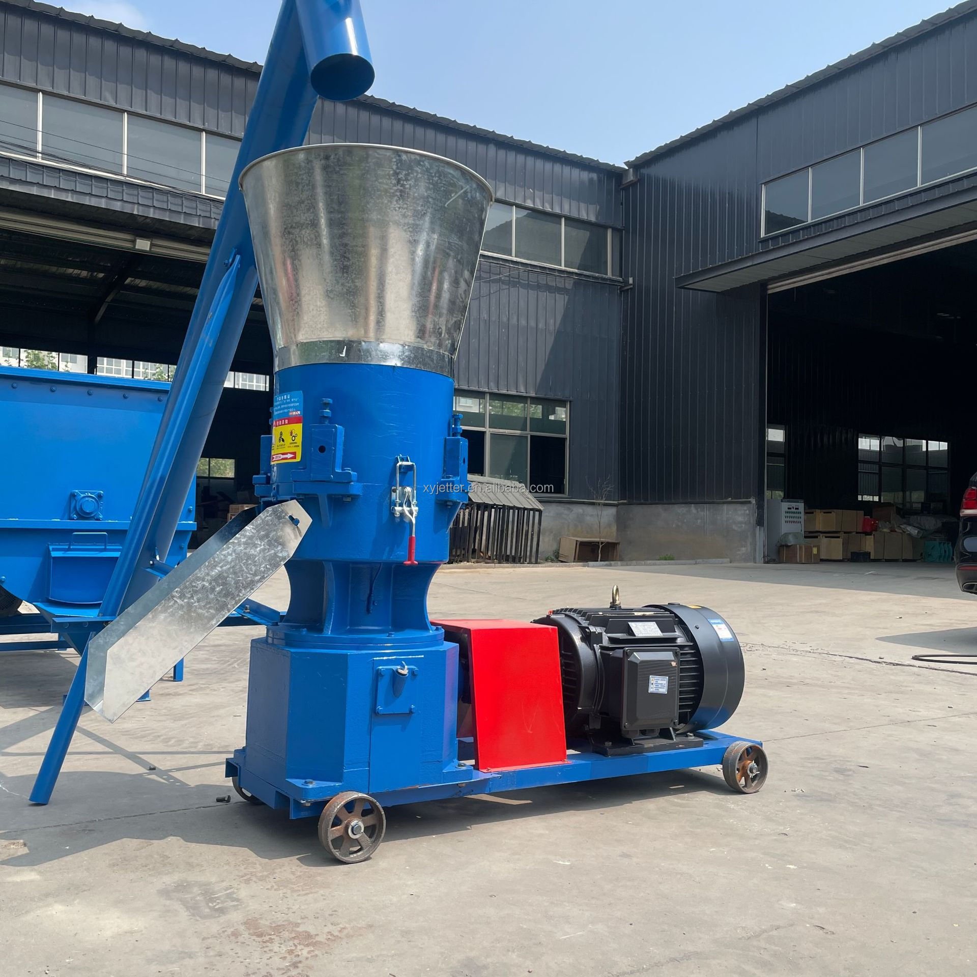 Floating fish feed extruder fish food making machine made in china feed pellet processing production line