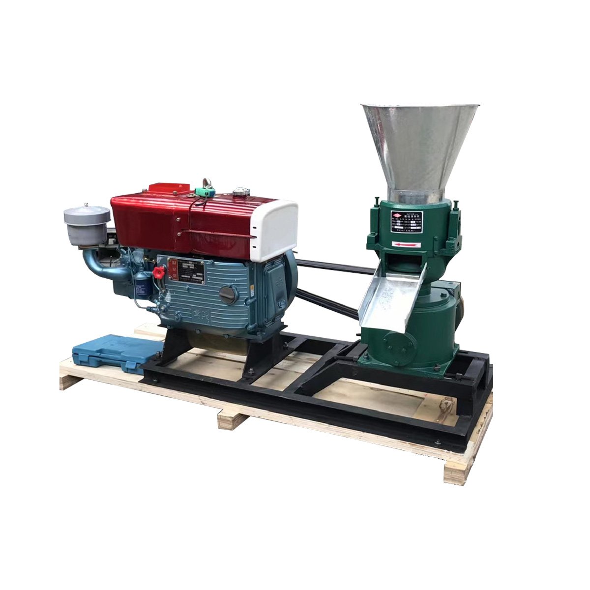 diesel pellet machine in all categories waste pellet mill 1ton animal feed processing machine