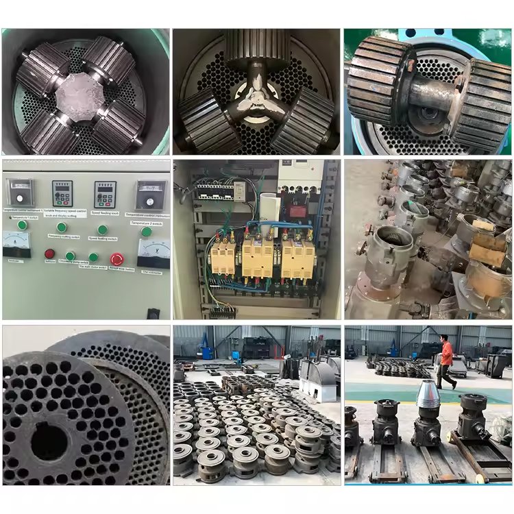 Tolcat Chicken Sheep Cattle Animal Poultry Farm Production Pelletizer Making Processing Diesel Engine Feed Pellet Machine