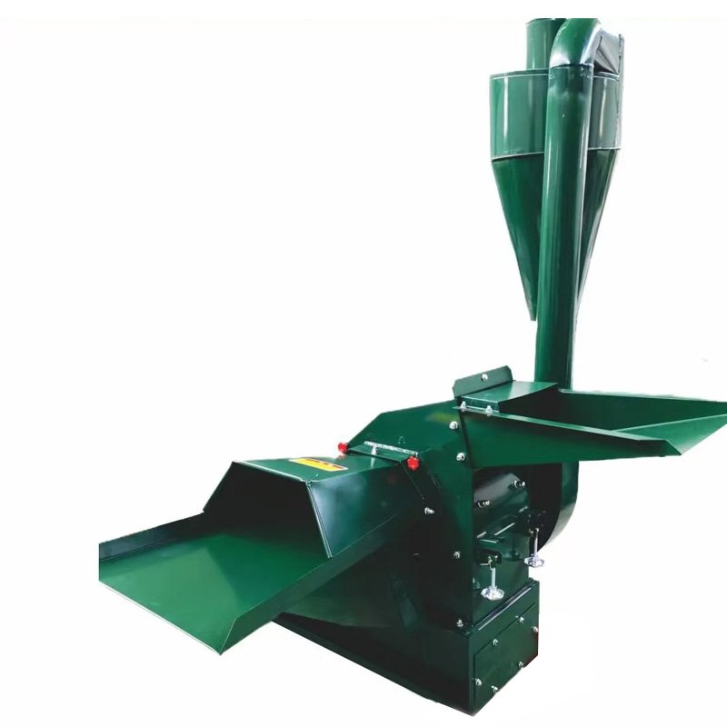 Animal feed hammer grinder corn grain maize hammer mill crusher machine maize corn flour milling machine 1000kg/h with 1/2 inlet