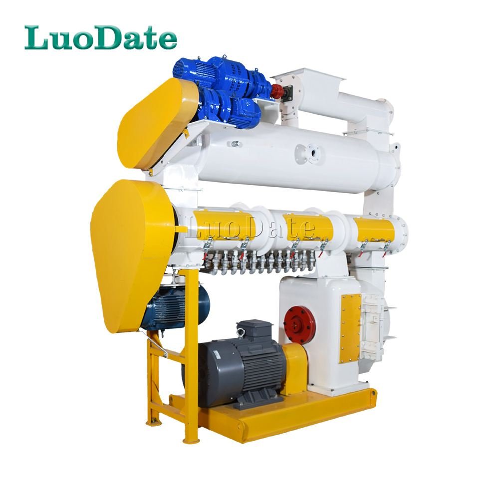 High Capacity Feed Pellet Machine Top Grade Pelletizer Machine For Animal Feeds CE Certification Feed Processing Machine