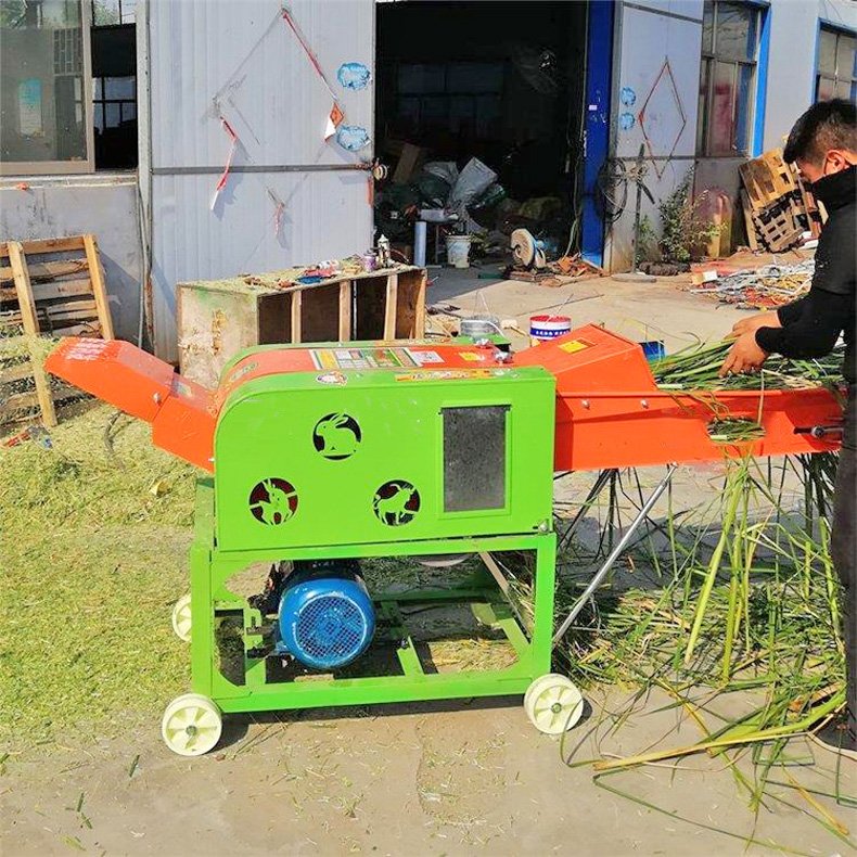Livstock widely dry grass jute diesel animal feed farm grinder forage chopper small chaff cutter machine