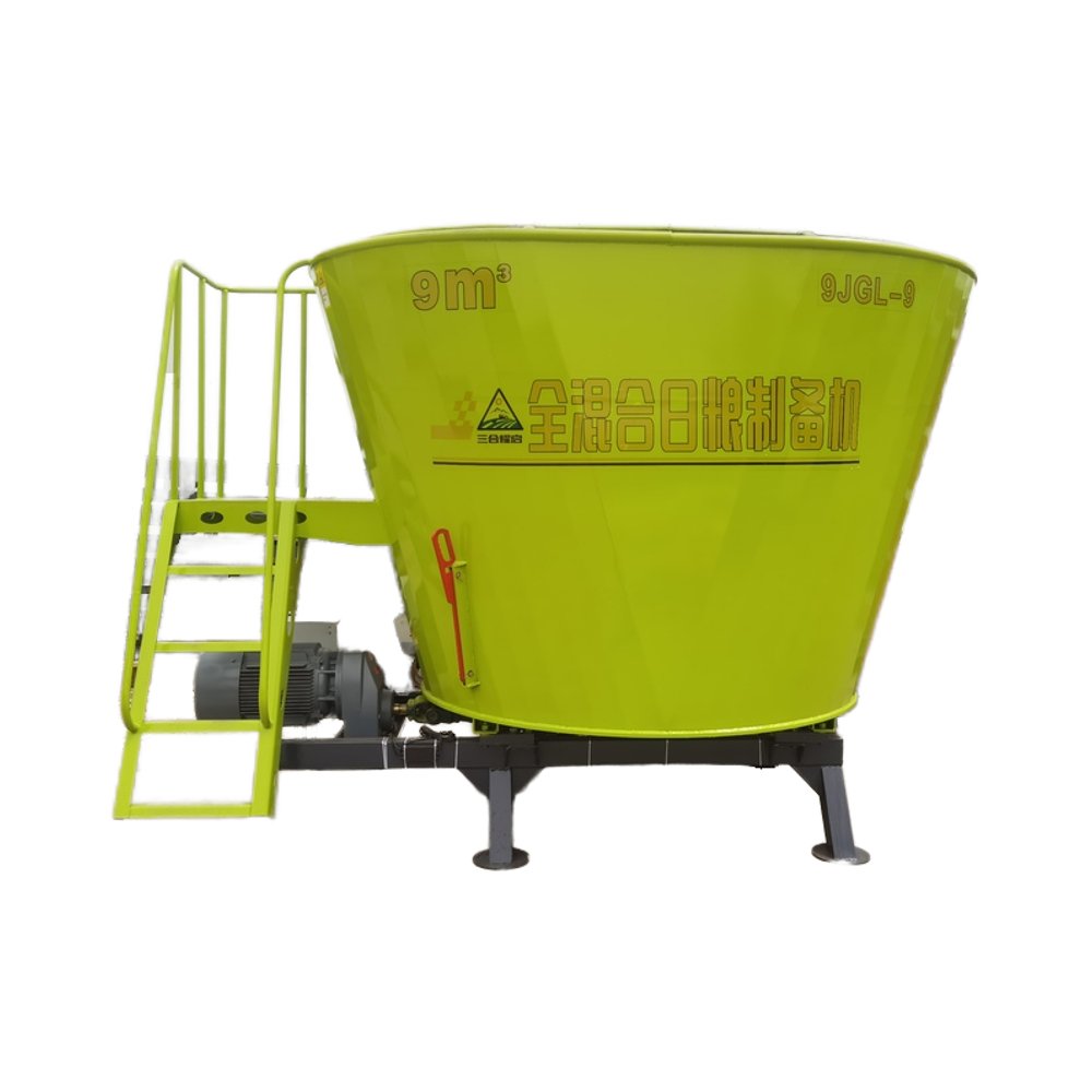 For agricultural and pastoral use animal feed grinder and mixer tmr poultry vertical cow feed machine mixer