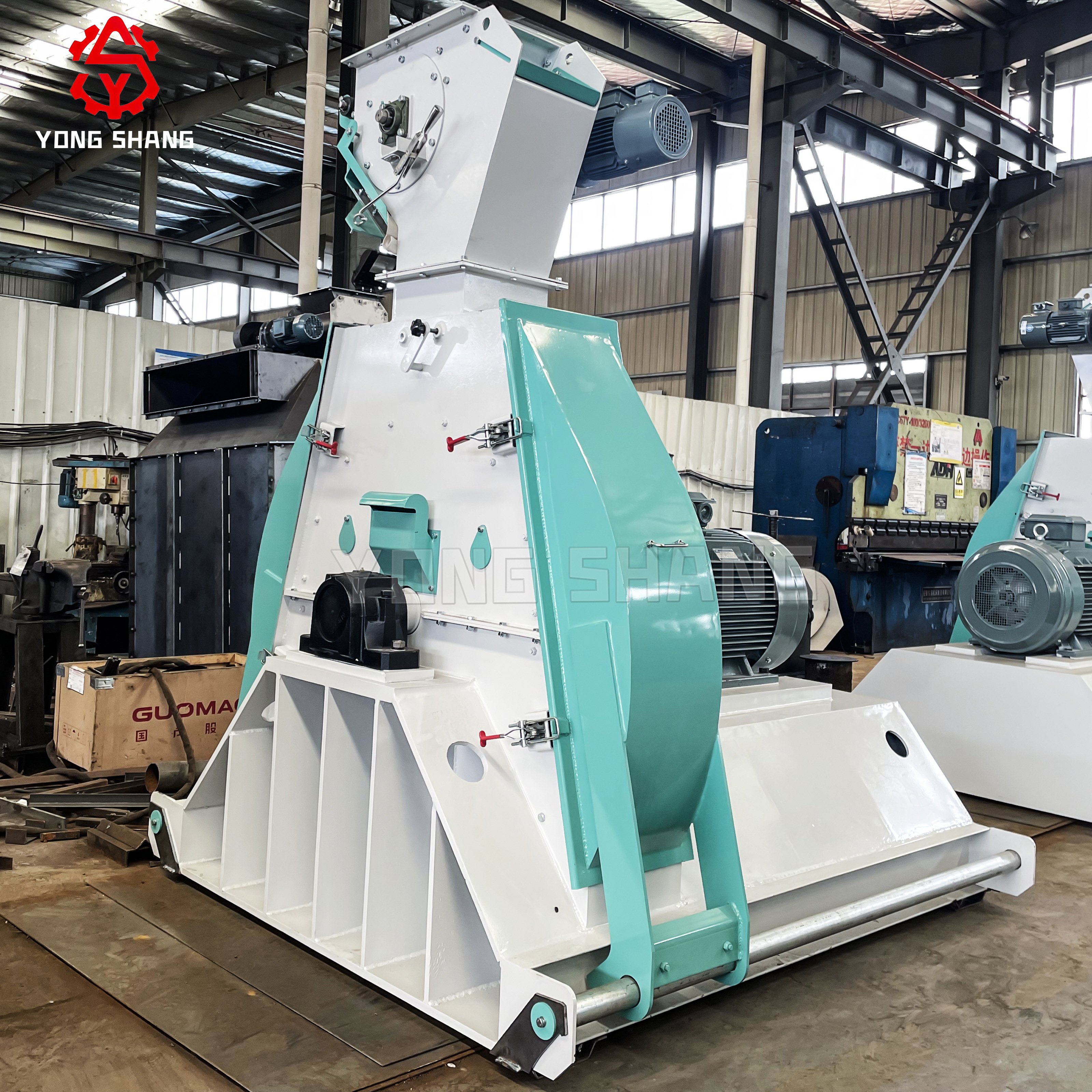 Animal Feed Grain Crusher/Corn Maize Feed Grinder Hammer Mill For Sale/Rice Husk Grinder Hammer Mill Machine For Animals Feed