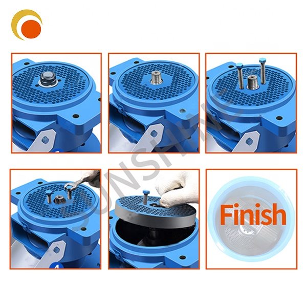 Factory wholesale ZC125 animal feed pellet machine cattle cow feed production machine