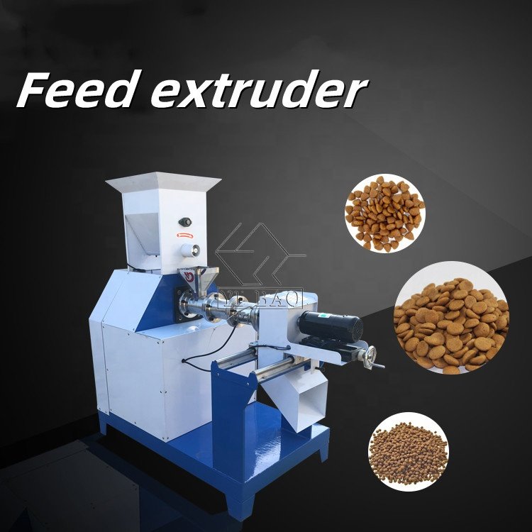 pelletizer making extruder feeding machine full automatic fish feed extruder machine floating fish