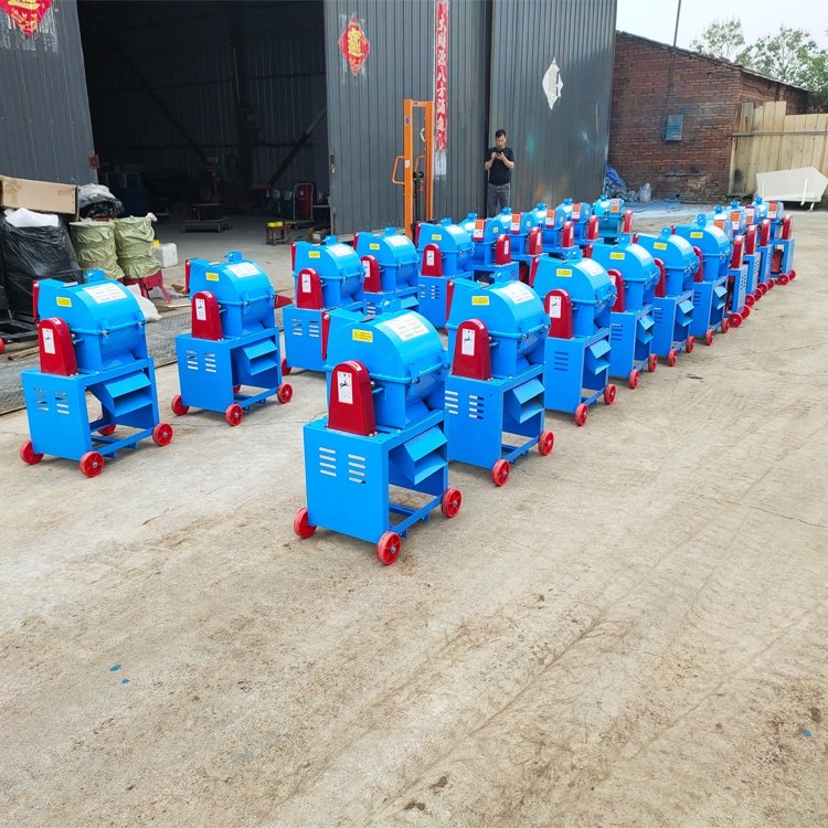 New Design Hammer Mill Cattle Fodder Cutter /cattle Feed Grinder /grass Chaff Cutter Durable Carbon Steel Motor Provided 220V