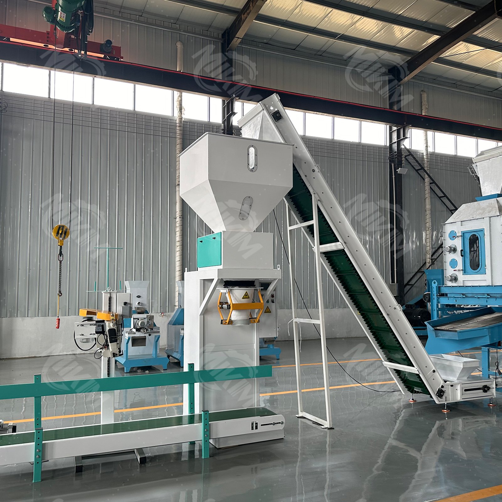 4t/h Automatic Animal Feed Pellet Production Line Fish Feed Pellet Production Line