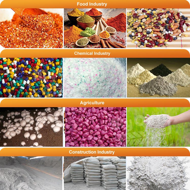 Horizontal Design Ribbon 1000 Kg 200kg Blender Machine Cattle/Pig/Animal Feed Mixer with 500kg per Batch