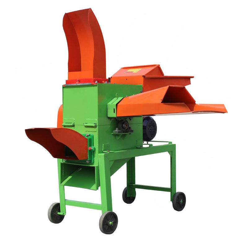 Multifunctional Electric petrol diesel household animal feeding straw crusher chaff cutter shredder silage grass maize crop