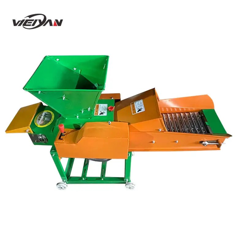 New Design Electric Grass Maize Cob Chopper Chaff Cutter Animal Feed Grass Cutting Ensilage Machinery