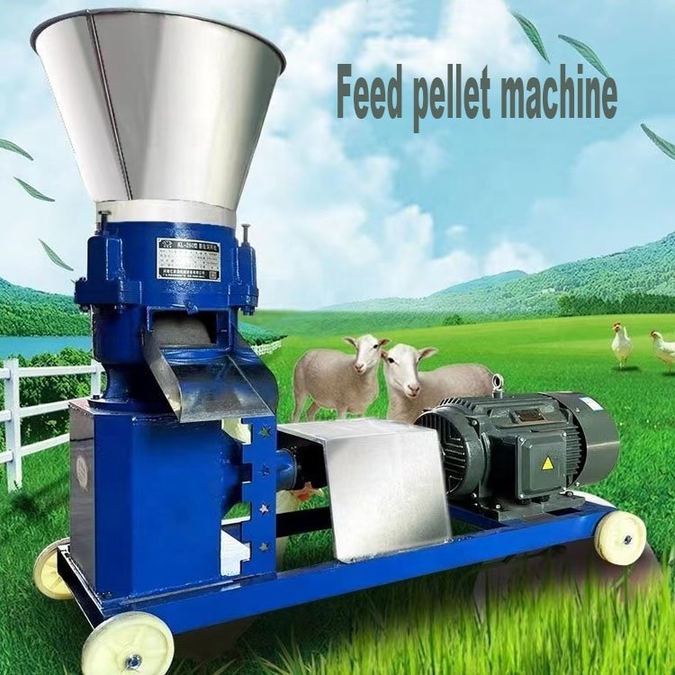 JY Machinery New Diesel Feed Pelletizer Machine Metal Animal Feed Pellets Production for Farms with 220V/380V Motor