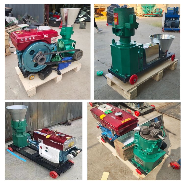 JY Machinery New Diesel Feed Pelletizer Machine Metal Animal Feed Pellets Production for Farms with 220V/380V Motor