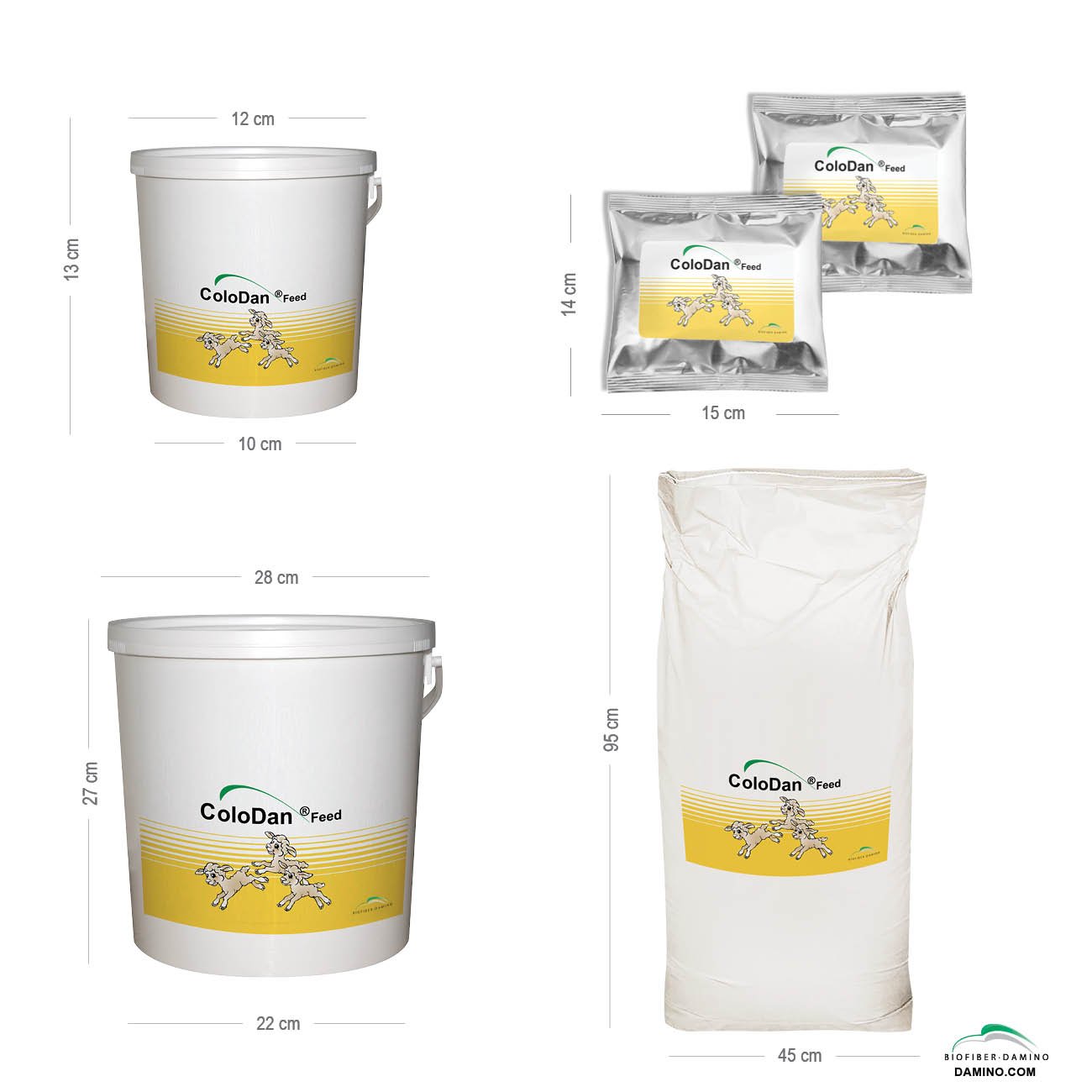 Complementary Feed ColodanFeed for Lambs and Goat Kids made of Dried Colostrum High Content of Immunoglobulin Nutrient 400 g
