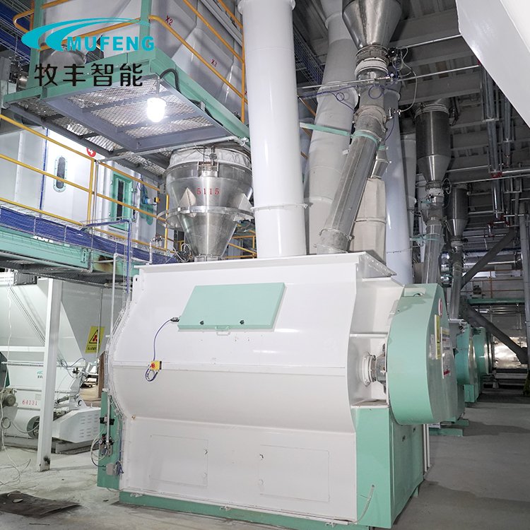 Animal feed pellet production line granulator pellet machine line for livestock feed manufacturing pellet plant