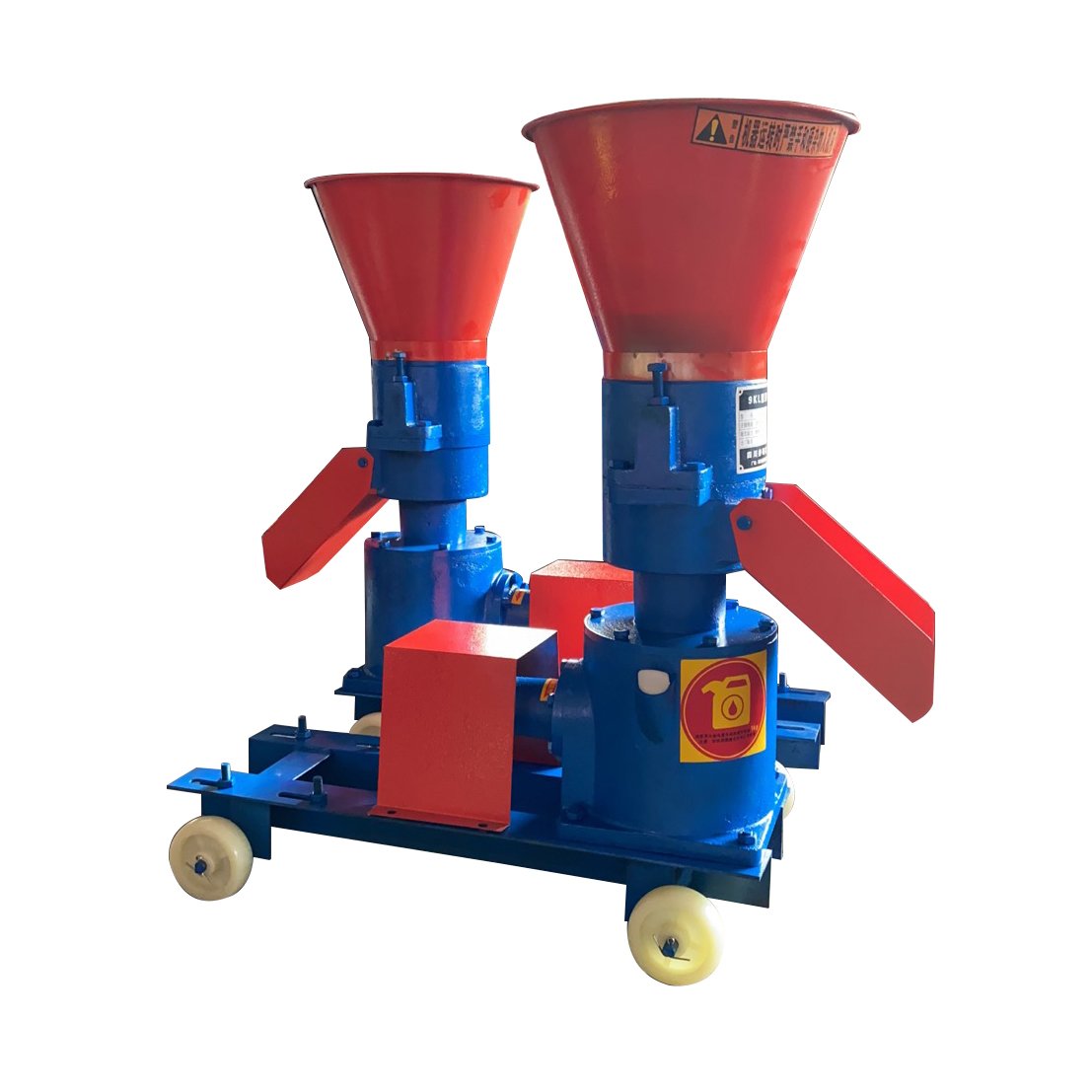 Sichuan factory mini 120kg/h chicken fish feed animal feed pellet machine