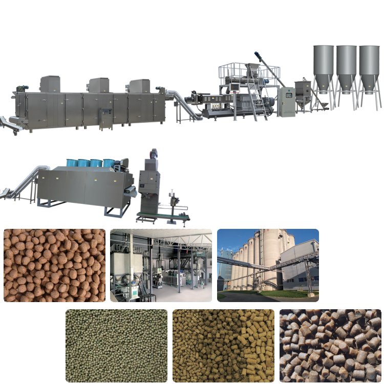Fish Feed Pellet Machine Electric Fish Feed Manufacturing Machinery High yield Animal feed Pelletizer Pellet Machinery