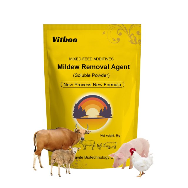 Private Label Veterinary Feed Supplement Toxin Binder Poultry Animal Feed Additive Mildew Removal Agent Protect Liver