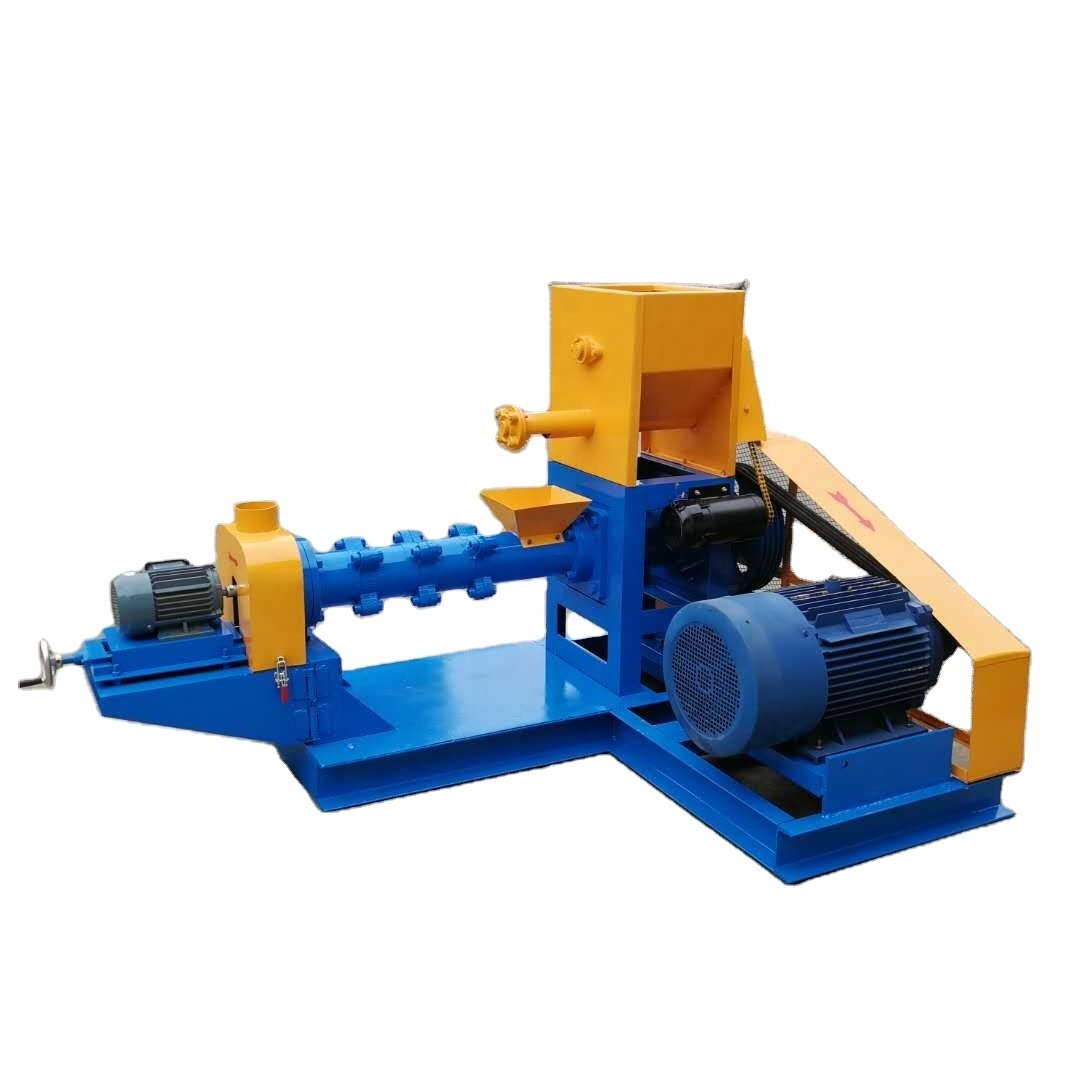 200kg/h Capacity Floating Fish Feed Making Machine Animal Feed Machine Poultry Farming Fish Floating Feed Extruder Machine
