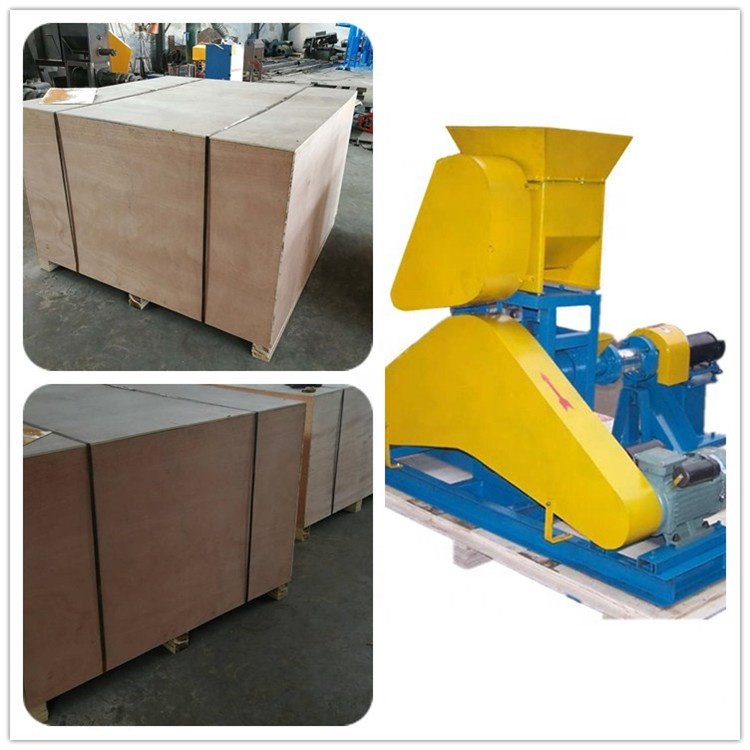 200kg/h Capacity Floating Fish Feed Making Machine Animal Feed Machine Poultry Farming Fish Floating Feed Extruder Machine