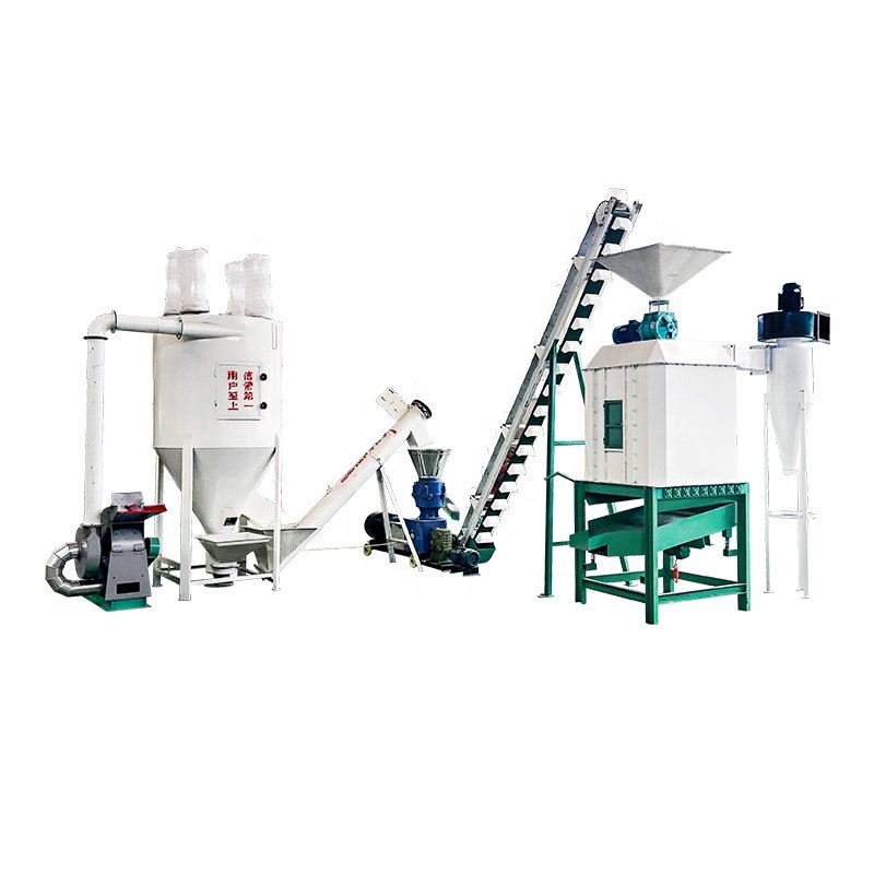 farm use animal chicken feed production line machine animal feed pellet produce line