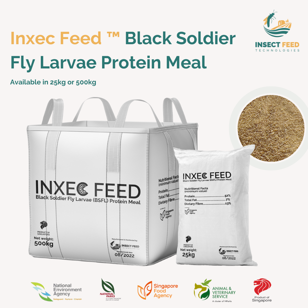 Wholesale Bag Customized Pack Milled Larvae for Pets Protein Powder Black Soldier Fly Natural Animal Feed Better Taste