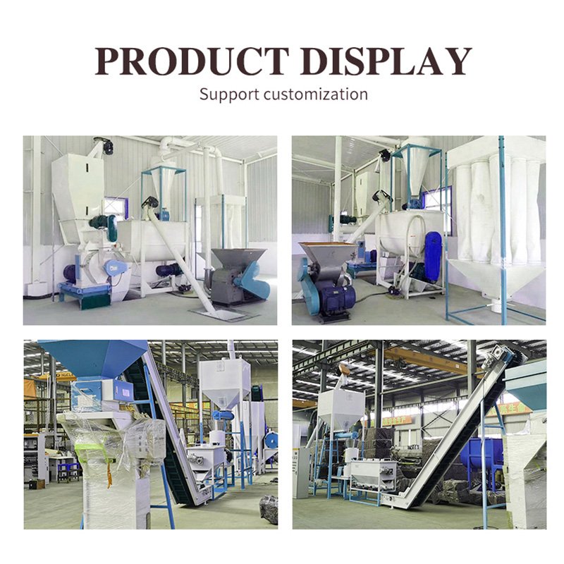 Wholesale Price 5 Tons Animal Feed Production Line Animal Feed Making Machine Manufacturing Plant