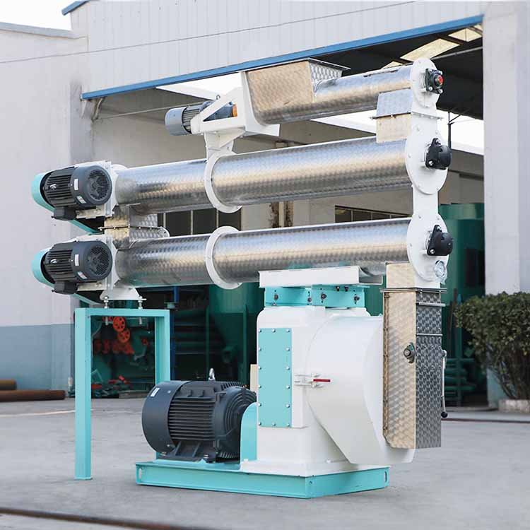 55kw 5-8t/h animal goat pellet grass alfalfa meal feed making mill machine broiler feed production line for chicks poultry farm