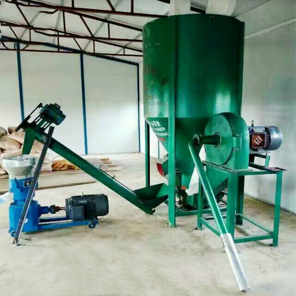 combine animal feeds grinder and mixer and crusher and mixer chicken feed machine crusher feed mixers for sale