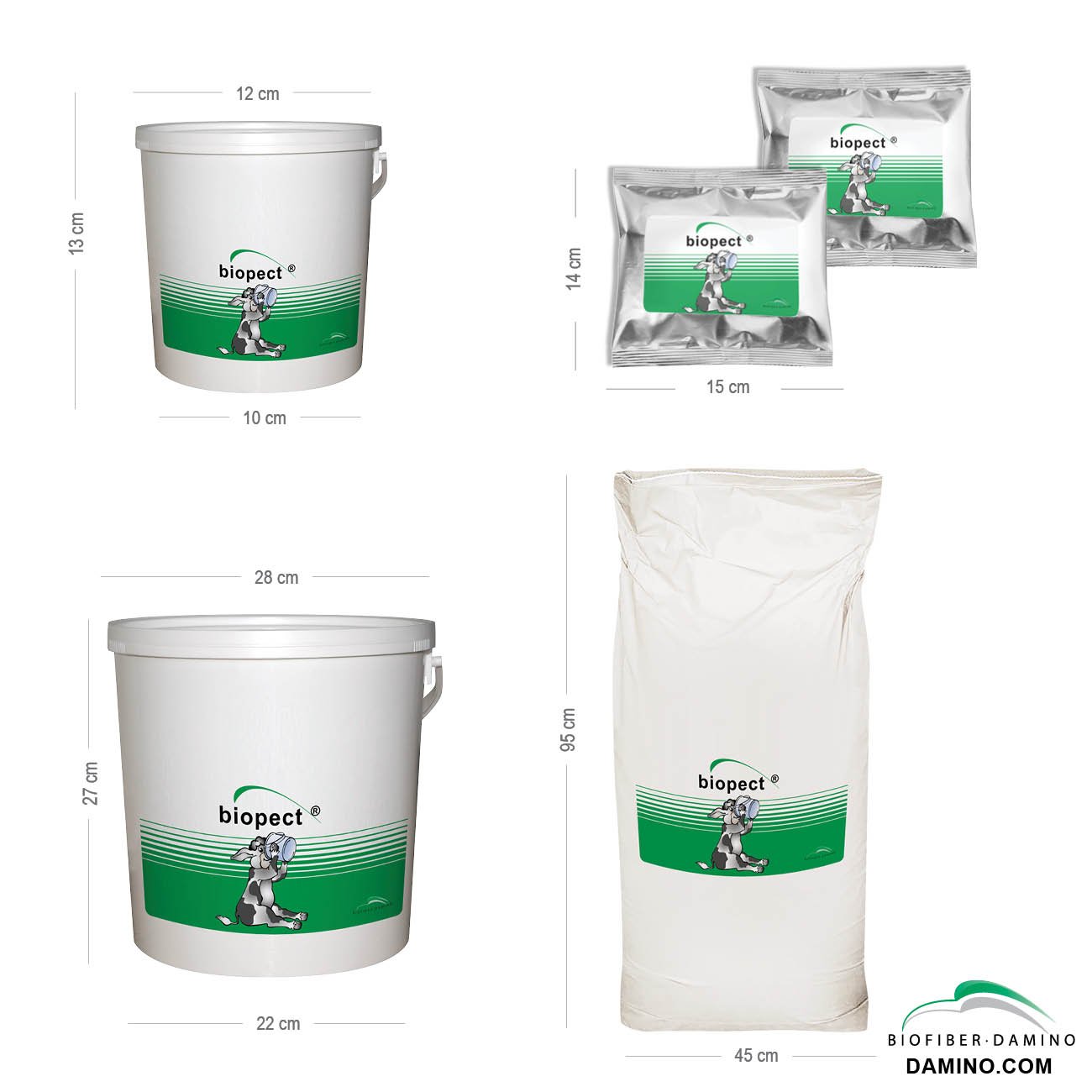 Biopect Dietetic Complementary feed Stabilization of Fluid and Electrolyte balance Effective against Digestive Disturbance 2,5kg