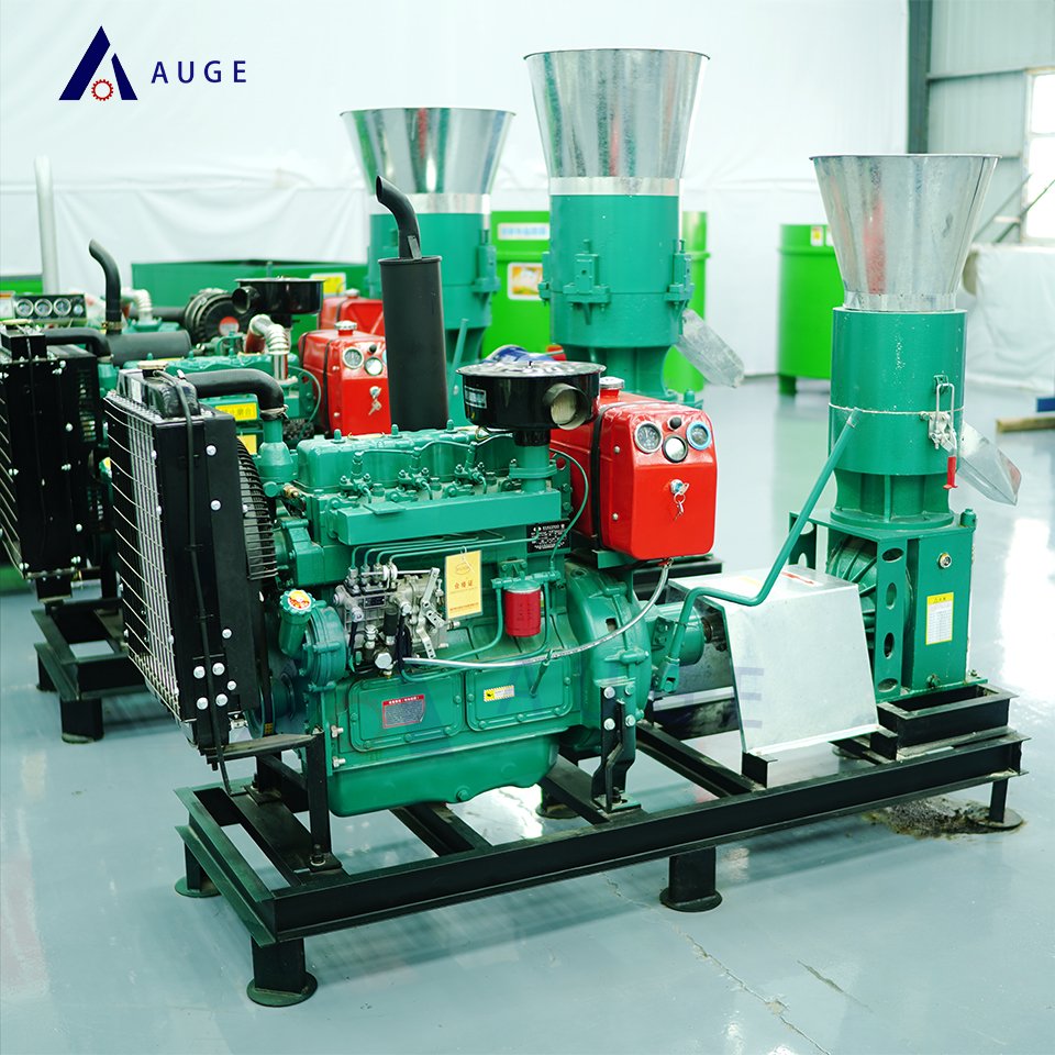 Diesel feed pellet machine animal feed pellet machine with diesel engine factory direct sale machine pelletizer food