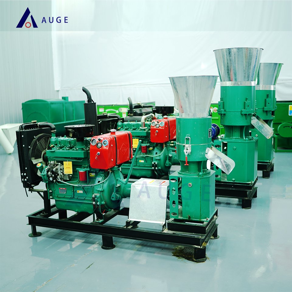 Diesel feed pellet machine animal feed pellet machine with diesel engine factory direct sale machine pelletizer food
