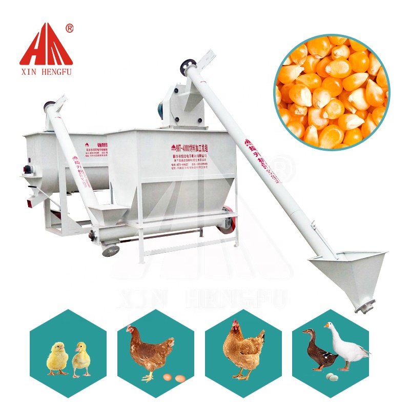 Animal Feed Machine Line Production-Cattle Livestock Poultry Animal Feed Mill Machinery Feed Line