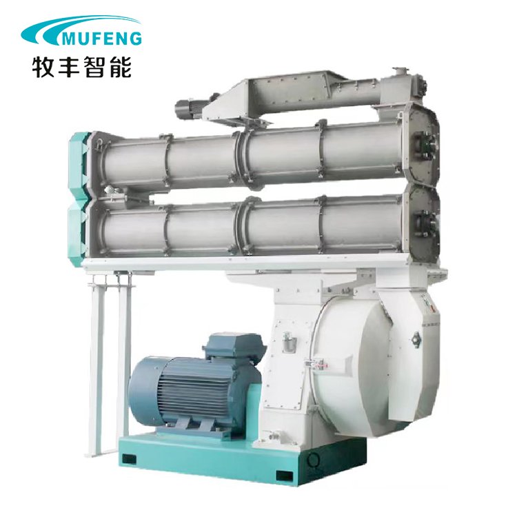 MuFeng Animal Feed Pellet Machine Goat Ring Die Mill Make Extruder Processing Manufacturing Plants