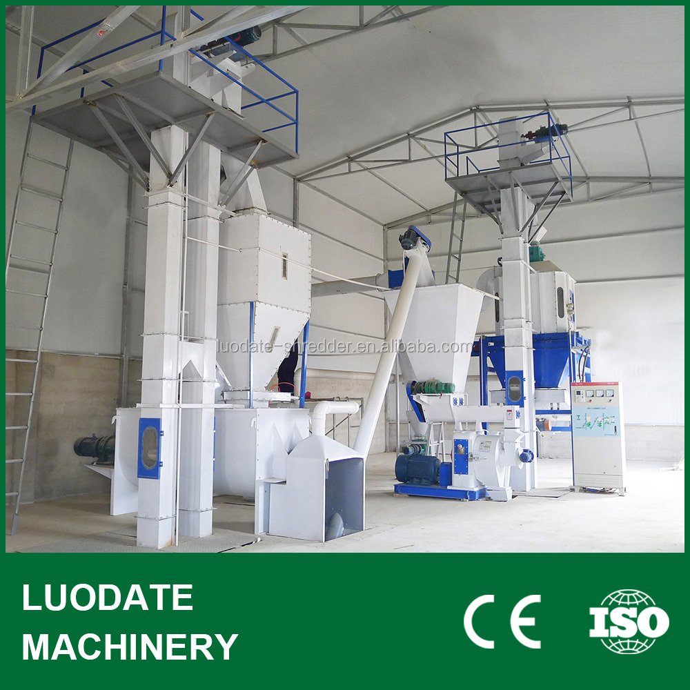 Poultry animal pig duck chicken feed mixer granulator making machine/ bulk pig feed dairy fish meal plant for sale