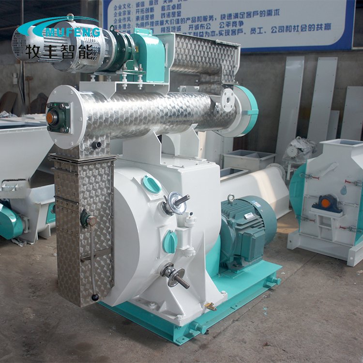 Mufeng Cow And Chicken Feed Pellet Mill Machine 55kw Feed Making Machine Animal Feed Pellet Machine