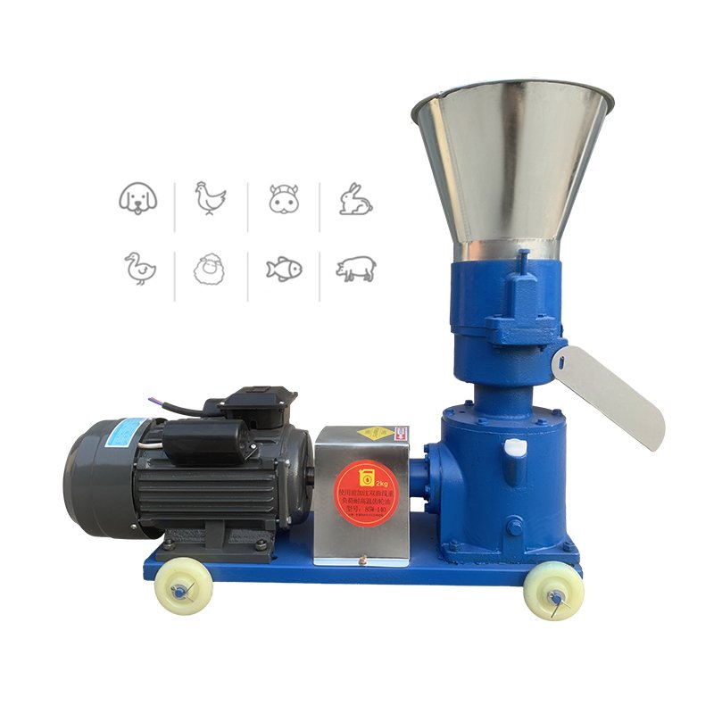Mini diesel pellet pelletizer machine for animal feeds machine