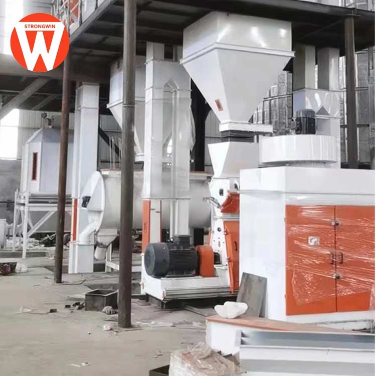 5T/H poultry feed machinery line full automatic