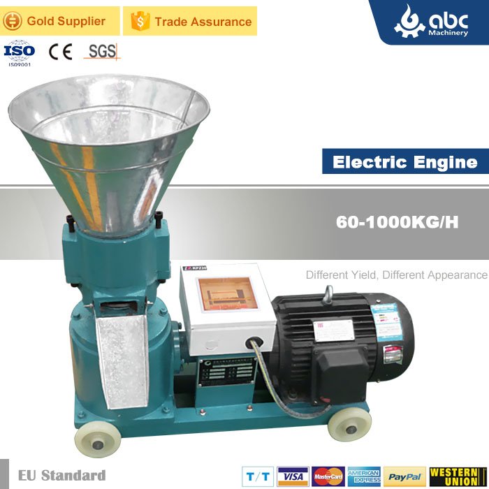 Small Electric Animal Chicken Feed Making Machine for Pelletizing/Manufacturing Poultry,Broiler,Cattle,Cow,Livestock,Pig,Dairy