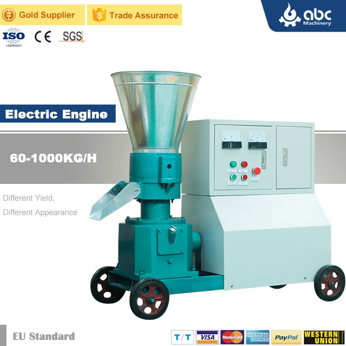 Small Electric Animal Chicken Feed Making Machine for Pelletizing/Manufacturing Poultry,Broiler,Cattle,Cow,Livestock,Pig,Dairy