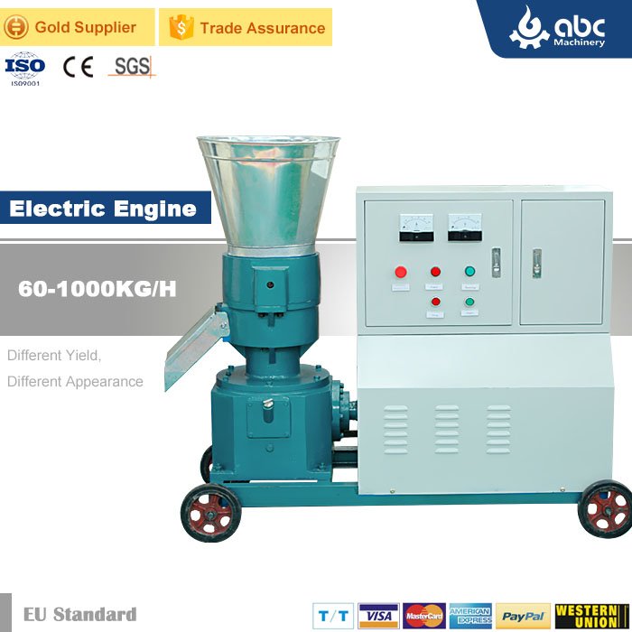 Small Electric Animal Chicken Feed Making Machine for Pelletizing/Manufacturing Poultry,Broiler,Cattle,Cow,Livestock,Pig,Dairy