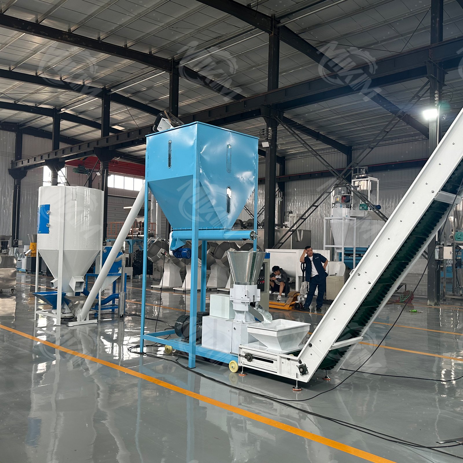 Hot Sales Rice Husk Powder Machine Hammer Mill Feed Processing Machine