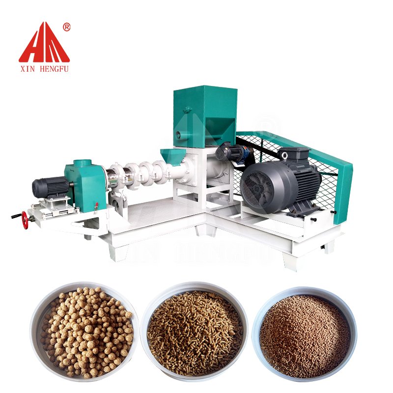 500-1000kg/h fish Pellet Machine Animal Feed Extruder floating fish Feed Making Machine Feed