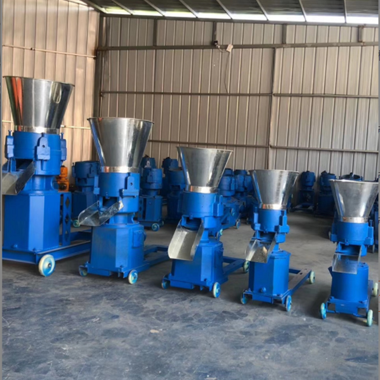 Durable pelletizer feed processing making mini animal feed pellet machine