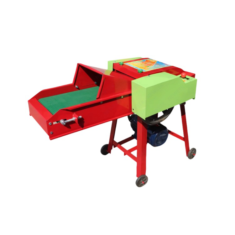 Agriculture Electric Automatic Feed Silage Crusher Farm Portable Animal Feed Making Grass Straw Cutting Large Grass Chopper