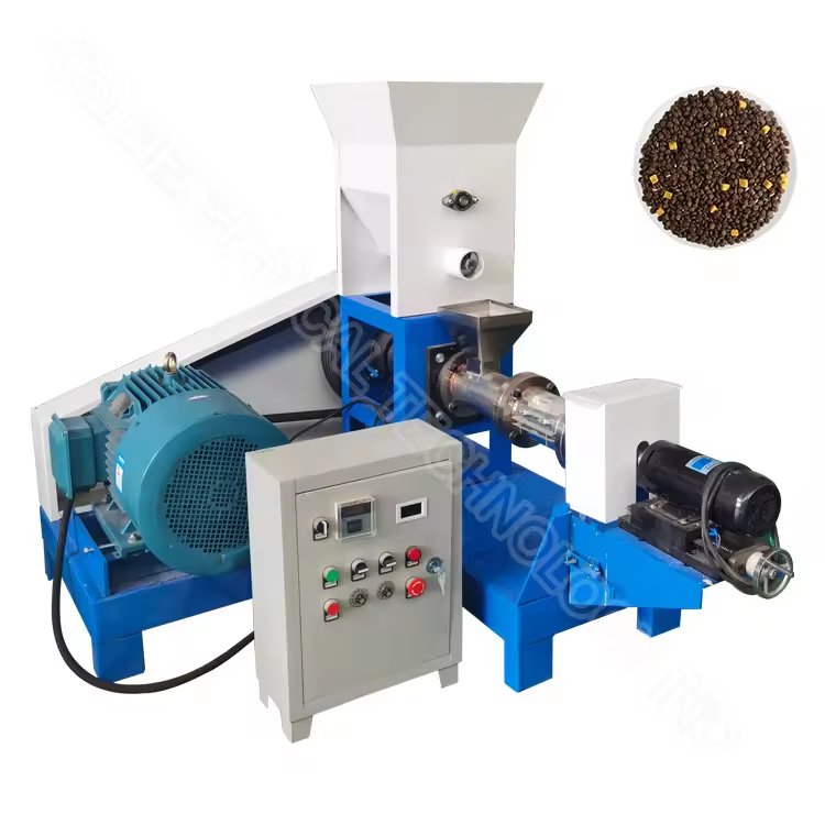 Fish Oem 30-40kg/h Dry Pet Food Pellet Making Extruder Equipment Pet Food Processing Machine Dog Food Extrusion Machine