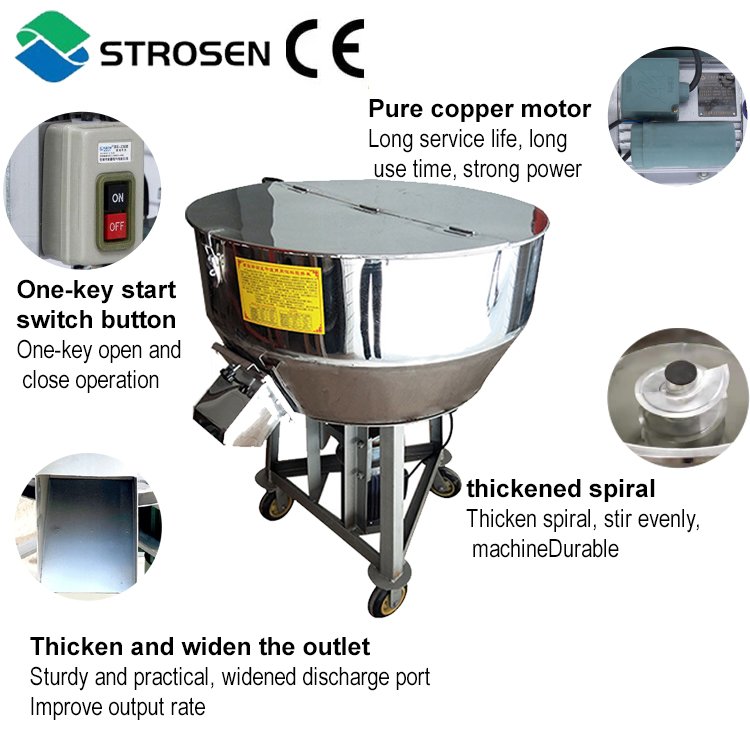 2023 newly feed mixer machine animal feed automatic mixer